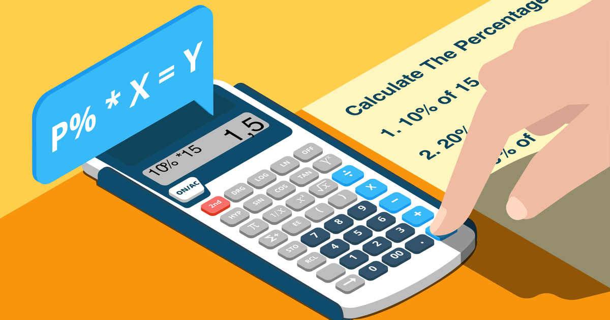 Percentage Calculator Online — Calculator.iO